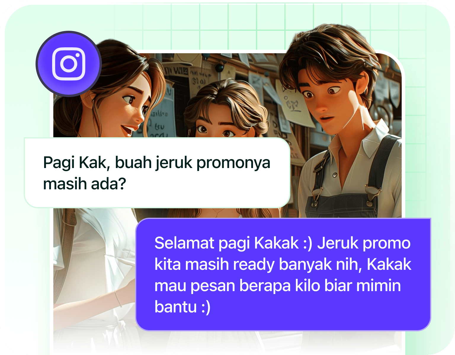 Chatbot Instagram